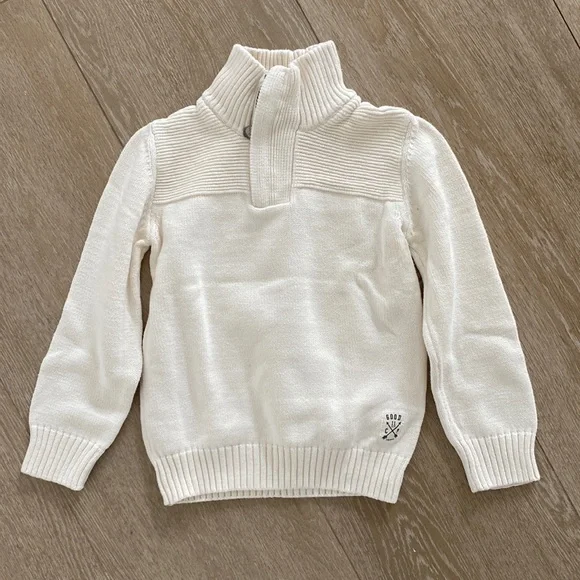 Zara knitted cream sweater, size 6-7 - Picture 1 of 6